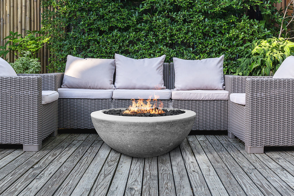 CONTEMPORARY 2 FIREBOWL + COVER