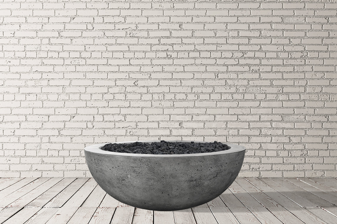 CONTEMPORARY 4 FIRE BOWL + COVER