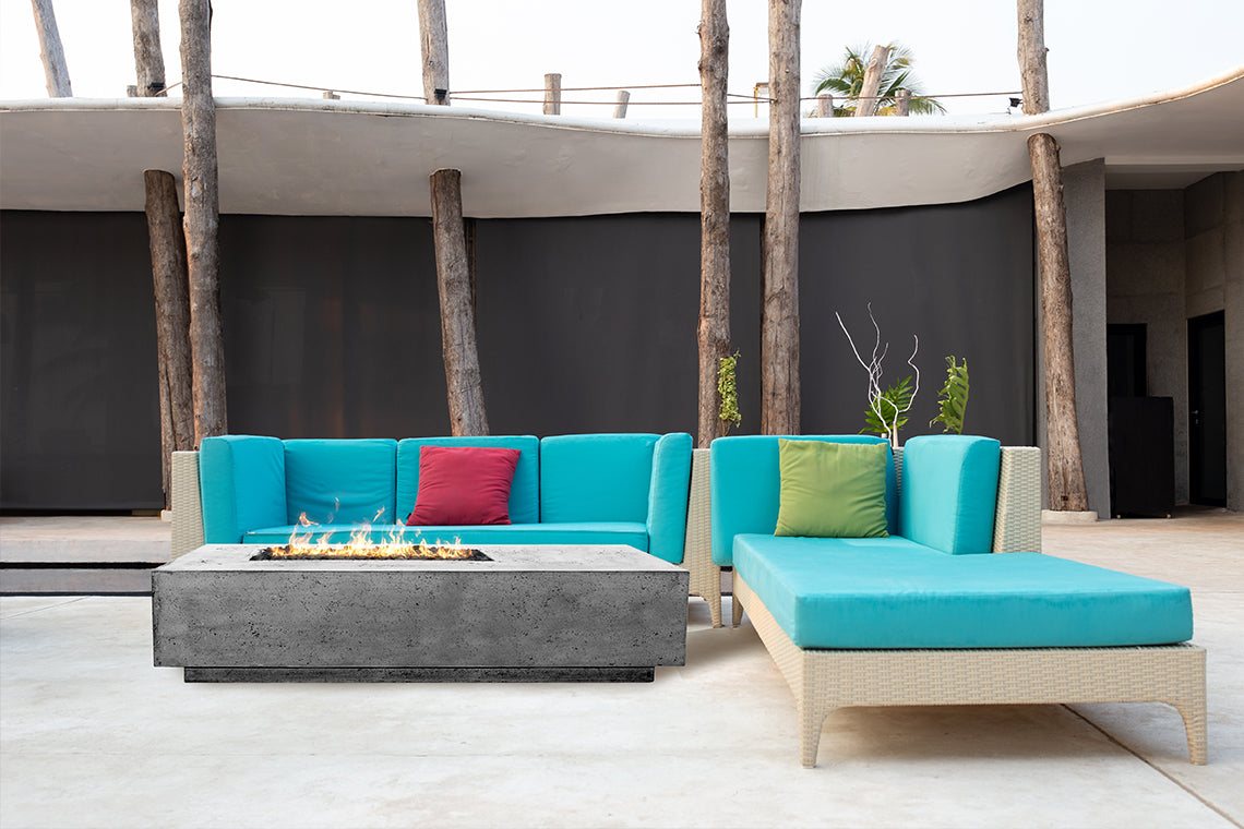 RCT 5 RECTANGULAR FIRE TABLE