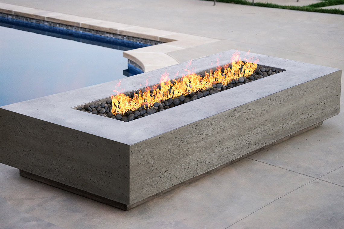 RCT 6 RECTANGULAR FIRE TABLE